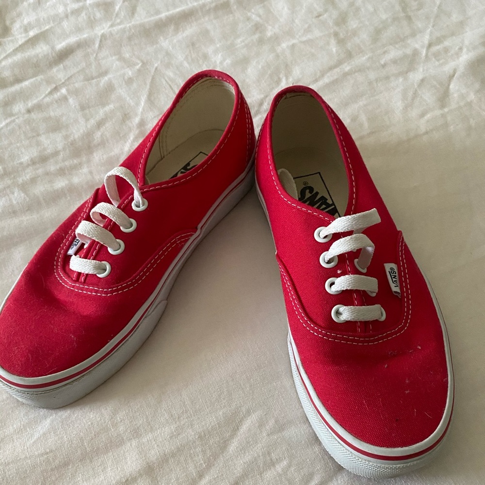 Red Vans